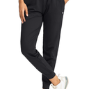 G Gradual Women's Joggers Pants with Zipper Pockets High Waisted Athletic Tapered Sweatpants for Women Workout Lounge XL