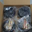 4 Pack 734-04155 Deck Wheel Kit Replaces Cub Cadet 734-04155 Deck Wheel Toro 112-0677 for Cub Cadet LT1050, LTX1046VT, LTX1045, RZT50, RZT L54, XT1 LT46, ZT1 50, ZT1 54, ZT3 60 Tractors