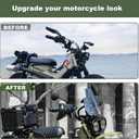 Motorcycle Windshield CT125 Hunter Cub Windscreen Wind Deflectors for Honda Hunter Cub CT125 CT 125 Trail 125 2020-2025 (Clear)