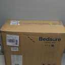 Bedsure Human Dog Bed, 71.0" x 44.0" x 12.0" Calming Giant Human Dog Bed for Adults People Fits Pet Families with Storage Pocket, Fluffy Faux Fur Orthopedic Pet Bean Bed, Camel