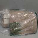 OIAHOMY 4 Pack Storage Baskets for Organizing, Small Bins for Shelves, Cute Decorative Storage Bins, Organizer Baskets for Gifts Empty, 11.8''Lx7.8''Wx4.7''H, Brown/White