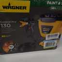 Wagner Spraytech 2435698 Control Pro 130 Paint Sprayer with T2 Gun, High Efficiency Airless Sprayer with Low Overspray, Yellow