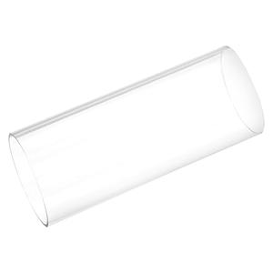 MECCANIXITY Plastic Pipe Rigid Polycarbonate Round Tube Clear 2 5/16"(59mm) ID 2 1/2"(63mm) OD 6"(150mm) High Impact for Lighting, Models, Water Plumbing
