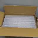 Amllas 8 Pack Shoe Boxes Clear Plastic Stackable, Large Shoe Storage Organizer with Lids,Drop Side Shoe Containers for Entryway,Sneaker Storage Fit up to US Size 13 (13x 10.6x 8.3)