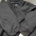 Dockers Men's Microtwill Golf Bomber Jacket (4X, Black Filled)