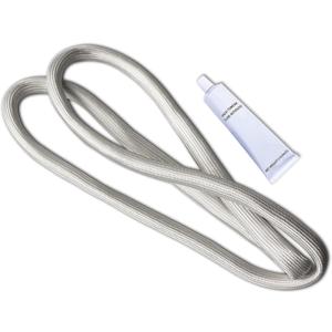 W10906683 Dryer Door Seal Part Replaces W10823580, AP6034191 Dryer Door Seal,Compatible with Maytag,Whirlpool WED49STBW1,WED4950HW0,WED5000DW2 and Kenmore Dryer Parts Model 110 Series