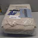 Bedsure Cotton Duvet Cover Set - 100% Cotton Waffle Weave Linen Duvet Cover Oversized King Size, PureWoven Breathable Bedding Set for All Season, 3 Pieces, 120"x98"