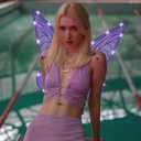 quescu Light up Fairy Wings for Adults,LED Butterfly Wings for Girls Women,Halloween Costume Dress Up,Gifts for Kids