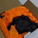 6ft Thanksgiving Pumpkin Inflatable Decoration with LED Fall Stacked Pumpkins Blow up Be Blessed Thanksgiving Inflatable Outdoor for Harvest Fall Garden Lawn Yard Decor