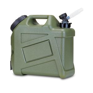 UPWOIGH Camping Water Container, 2.6 Gallon Small(13.1x12x5.3in) Water Containers Jug, Truly No Leakage Water Storage, Green Water Tank,BPA Free Portable Emergency Water Can for Camping, Hiking (332.8 Ounces)
