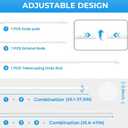 2 x 2PCS Small Tension Curtain Rod 27 to 46 Inch,White Short Curtain Rods No Drilling,Loaded Expandable Spring Curtain Rods for Windows Kitchen,Closet,Cupboard,Door,Bookshelf