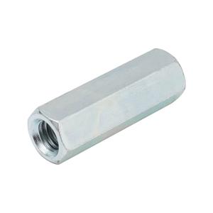 10 Packs 3/8"-16 Rod Coupling Nuts, UNC Threaded Hex Coupling NutLength: 1-3/4"