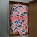 Sunraymascota Dog Harness Cat Puppy Vest for Small Sized Pet, Floral Print-Pink, S(Neck:10.5-13.6",Chest:14.8-19.1")