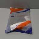 RENERSHOW Short Brown Bob Wigs for Women Brown Mixed Blonde Synthetic Wig with Bangs 10inch Average Size Natural Looking Daily Party Wig