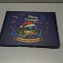 EXUN Premium Fishing Advent Calendar 2025  24 Days of Curated Lures for Men, Teens & Dads  Christmas Countdown Gift Box for Bass & Trout Fishing Enthusiasts