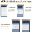 CoolShields Waterproof Bed Pads Incontinence Washable Reusable Bedwetting Mattress Protector Pad for Kids, Adults, Elderly, and Pets 34'' x 52'' (2 Pack)