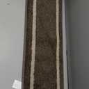 COSY HOMEER Soft Stair Treads 15pcs Non-Slip Carpet Mat 28inX9in Indoor Stair Runners for Wooden Steps,Stair Rugs for Kids and Dogs, 100% Polyester TPE Backing Brown,Square