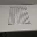 Surpahs Over Sink Foldable Multipurpose Roll-Up Dish Drying Rack, Silicone Wrapped Stainless Steel, Warm Gray, 17.5" x 13.1"