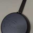 Merten & Storck Pre-Seasoned Carbon Steel 8 Frying Pan Skillet, Use on Induction, Stove and Grill, Durable, Even-Heating, for Searing, Grilling, Oven Use, and Campfire, Indoor/Outdoor (Black)