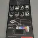 Orzly Carry Case Compatible with Nintendo Switch and New Switch OLED Console - Black Protective Hard Portable Travel Carry Case Shell Pouch with Pockets for Accessories and Games