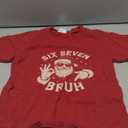 Bruh 67 Christmas Santa Six Seven 6 7 Boys Christmas Pajamas T-Shirt