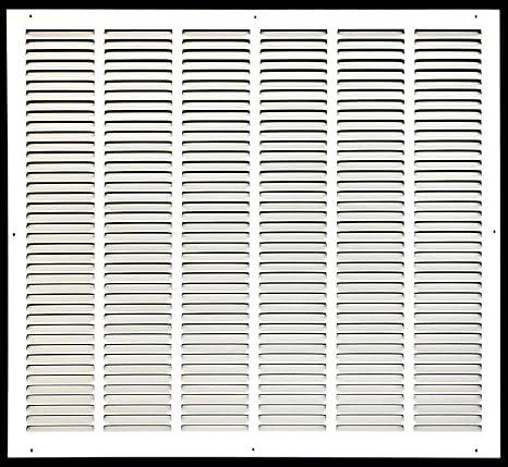 Duct Opening Size] Steel Return Air Grille, Air Return Vent Cover for Ceiling and Sidewall - HVAC Air Vent Covers -( 34cm x 34 cm)