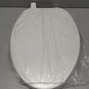 Bemis 170 Durable Plastic Toilet Seat, Elongated, White