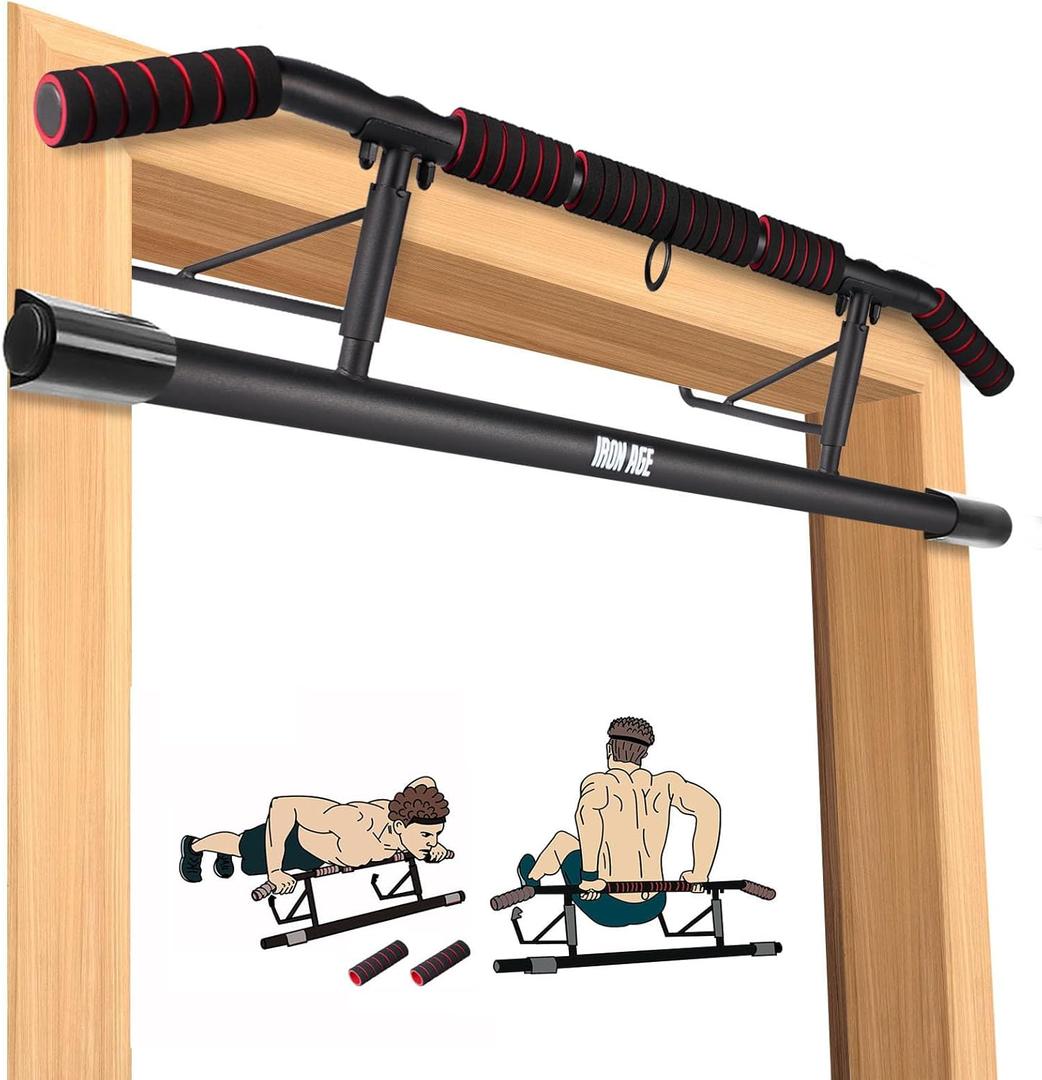 Door Pull Up Bar Over Door Frame Pull up Bar For Doorway with Smart Hook Technology