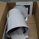 Above Ground Pool Skimmer Kit,Thru-Wall Skimmer with Accessories,Heavy Duty WallMount Pool Skimmer for Standard Pool Wall Openings,for Filter Leaves, Hair ect.(White)
