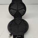 Mueller Heart 5 Waffle Maker, Waffle Iron, Adjustable Browning Control & Nonstick, Cool Touch Handle, Easy to Clean, Small Kitchen Appliances