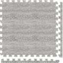 Play Platoon Non-Toxic Large Kids Play Mats for Floors - Extra-Thick Interlocking Foam Tiles. Puzzle Mat Pieces with Border, Neutral Playmat Rug for Toddlers & Children, Beige, 72 x 72 inch