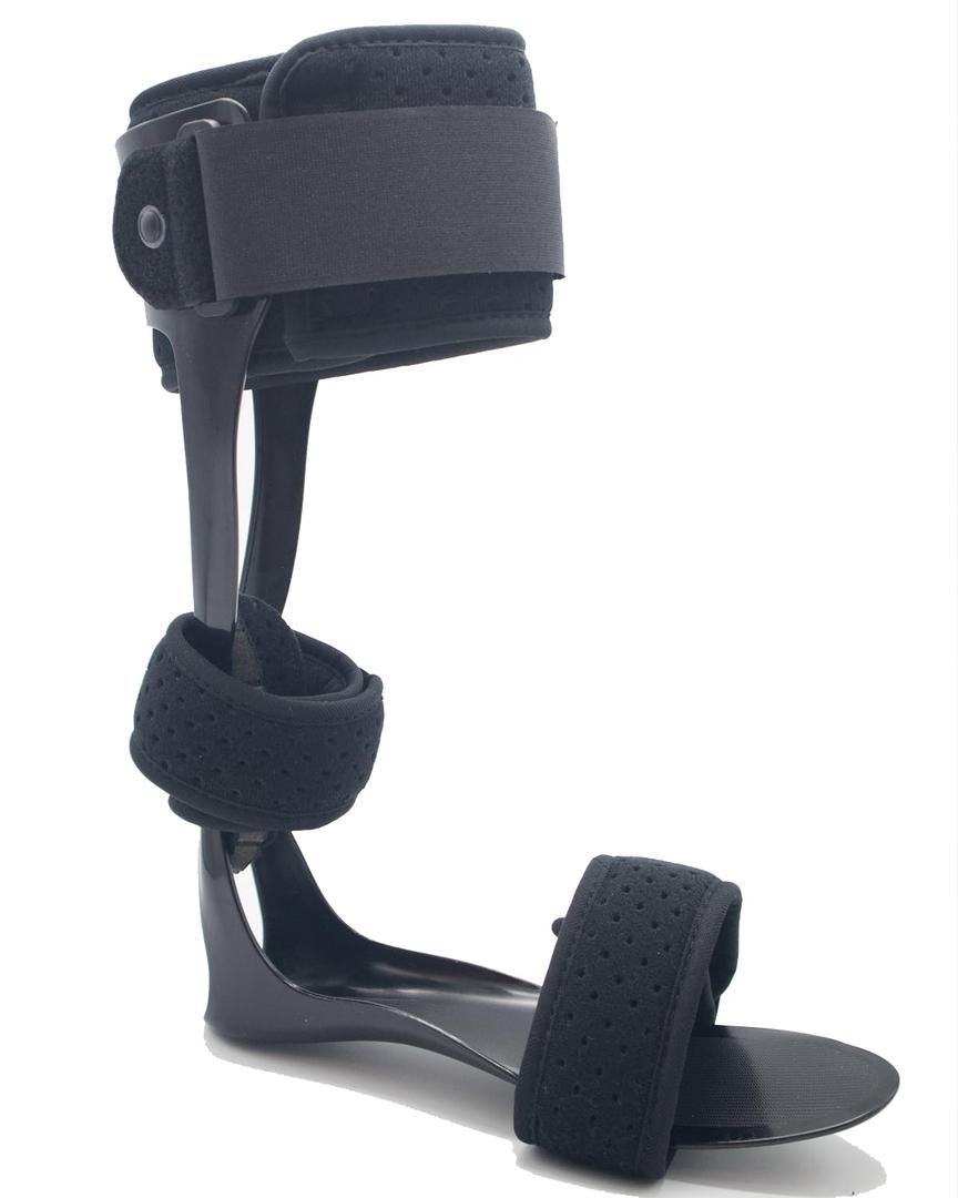 AFO Drop Foot Brace, Medical Ankle Foot Orthosis Support Foot Drop Postural Correction Brace (Small, Left)