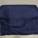 homing Rectangle Table Cloth Cover, Waterproof Polyester Elastic Fitted Tablecloth, Fits for 6 Foot Folding Tables, Washable Table Protector for Picnic, Camping, Outdoor (Navy Blue, 30" x 72")