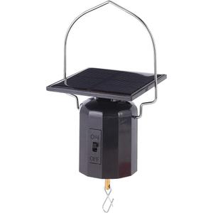 Walfront Wind Spinner Solar Powered Wind Chime Motor Hanging Rotating Display Art Ornaments