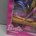 Barbie Gymnastics Doll & Accessories, Playset with Blonde Fashion Doll, C-Clip for Flipping Action, Balance Beam, Warm-Up Suit & More