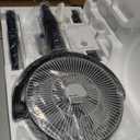 Cordless Rechargeable Pedestal Fan, 12000mAh Battery, Remote Control, Large