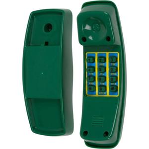 HAPPYPIE Toy Phone for Kids Swing Set Phone Pretend Phones and Learning Education Phones Plastic Telephone Creative Children Play Phone for Toddlers Baby Cell Phone Playhouse Phone (Dark Green)
