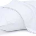 Utopia Bedding Pillow Cases King Size 2-Pack – Soft Brushed Microfiber – Envelope Closure – Perfect for Hospitals, Hotels, Guest Rooms – Oeko-TEX Certified, 20x40 Inches (White)
 19x40
