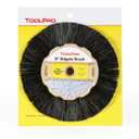 ToolPro 8-Inch Horse Hair Stipple Brush  Professional Texture Brush for Drywall and Ceiling Finishing