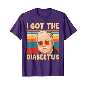 Retro I Got The Diabeetus Funny Pancreas Diabetes Awareness T-Shirt, L