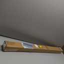 Tension Curtain Rod 51-165In(4.25-13.75Ft), Extra Long Outdoor Curtain Rod No Drilling for Window or Bathroom Patio, Adjustable Spring Shower Rod, Easy to Install Never Rust, Rod Diameter 1.26In-Black