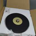 2-Light Floor Lamp, Mid Century Floor Lamp with White Fabric Shade, Standing Lamp Tall Lamp for Living Room Bedroom, 3 Color Temperatures 9W Bulb Include (Black & Glod)