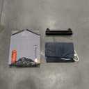 NAMOTEK Elevated Heated Cat Houses for Indoor/Outdoor Cats with Heated Cat Bed Waterproof， Insulated Providing Safe Feral Cats, Easy to Assemble Small(15" x 13" x18), Grey