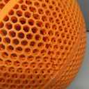 3D Printed Airless Basketball - No Pump Needed, Ultra-Quiet & High Bounce - Official Size 7 for Indoor & Outdoor Use, 9.68"