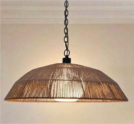CEOTIS Farmhouse Chandelier, 24" Handwoven Paper Rope Pendant Light, Boho Ceiling Lighting Fixture for Dining Room, Kitchen, Living Room, Bedroom, Entryway CEOTIS Farmhouse Chandelier, 24" Handwoven Paper Rope Pendant Light, Boho Ceiling Lighting Fixture for Dining Room, Kitchen, Living Room, Bedroom, Entryway