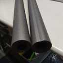 2pcs Pipe Insulation Foam Tube 1-3/8" ID x 2.2" OD 2ft Black