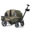 Gladly Family Anthem 4 Quad All-Terrain Wagon Stroller Adventure Bundle, Forest