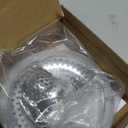 MFTEK Drain Hair Catcher Tub Drain Protector, Stainless Steel Bathtub Shower Drain Hair Stopper Strainer Trap for Shower Bathroom Sink to Catch Hair