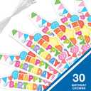 Carson Dellosa 30-Piece Birthday Crowns for Kids, Happy Birthday Party Hats for Kids, Colorful Paper Birthday Crowns for Classroom Party Supplies, Birthday Classroom Décor