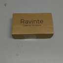 Ravinte 10 Pack Solid 4 Inch Square Cabinet Handles - Brushed Brass Drawer Pulls - Kitchen Hardware and Handles (4" Hole Center)